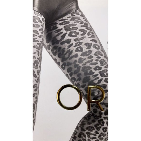 Oroblu Dalida Amimalier Tights Color: Brown Size: Small OR2140469 - 08 - Picture 2 of 4